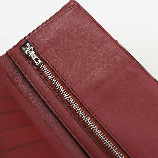 中古 ロエベ 長財布二折 レディース ブランド LOEWE バーティカルウォレットラージ 124.12.S40 ブラウン 財布 USDLO104143011