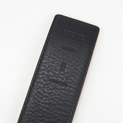 中古 ロエベ ベルト メンズ ブランド LOEWE アナグラム リバーシブル ブラウン 小物 USDLO104692011