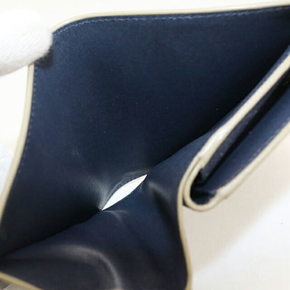 二手 LOEWE 双折钱包 女士品牌 LOEWE 结紧凑型钱包 CEM1NCWX01 卡其色钱包 USDLO105114011