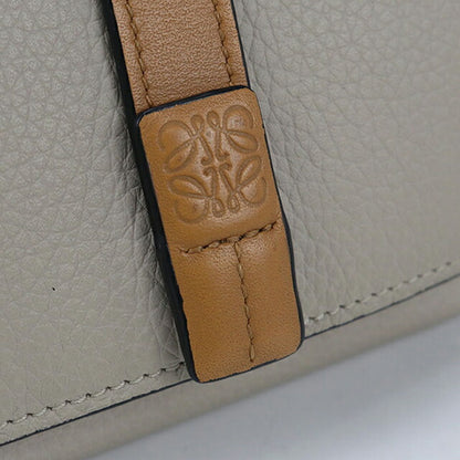 中古 ロエベ 三折財布 レディース ブランド LOEWE アナグラム トライフォールドウォレット ベージュ 財布 USDLO105189011