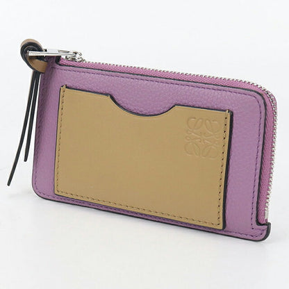 二手 LOEWE 零钱包 女士品牌 LOEWE 碎片盒紫色钱包 USDLO105433011