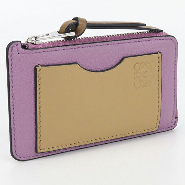 二手 LOEWE 零钱包 女士品牌 LOEWE 碎片盒紫色钱包 USDLO105433011