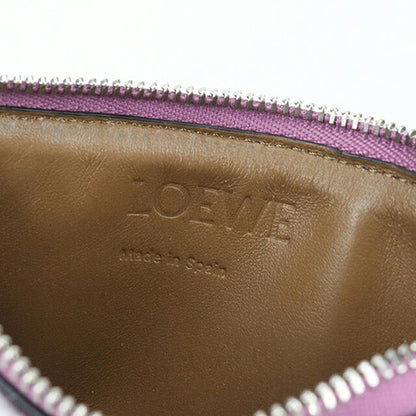 二手 LOEWE 零钱包 女士品牌 LOEWE 碎片盒紫色钱包 USDLO105433011
