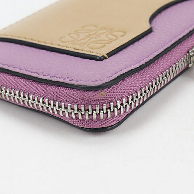 二手 LOEWE 零钱包 女士品牌 LOEWE 碎片盒紫色钱包 USDLO105433011