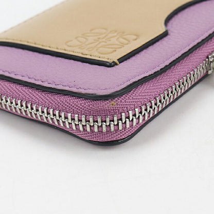二手 LOEWE 零钱包 女士品牌 LOEWE 碎片盒紫色钱包 USDLO105433011