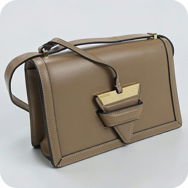 中古 ロエベ 斜め掛け ショルダーバッグ レディース ブランド LOEWE バルセロナ ブラウン バッグ USDLO106336011