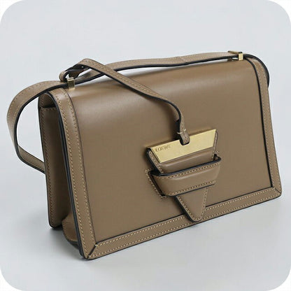 中古 ロエベ 斜め掛け ショルダーバッグ レディース ブランド LOEWE バルセロナ ブラウン バッグ USDLO106336011