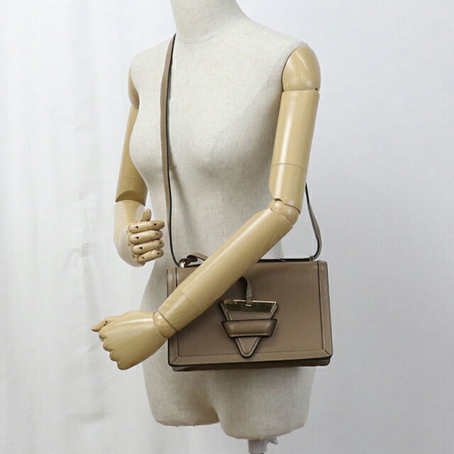 中古 ロエベ 斜め掛け ショルダーバッグ レディース ブランド LOEWE バルセロナ ブラウン バッグ USDLO106336011