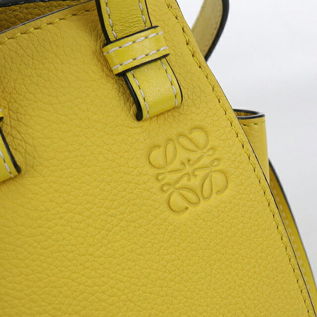 【mmm8】ロエベ LOEWE ハンモック ミニ イエロー 黄色 美品 LOEWE - 【mmm8様専用】ロエベ LOEWE ハンモック ミニ イエロー 黄色