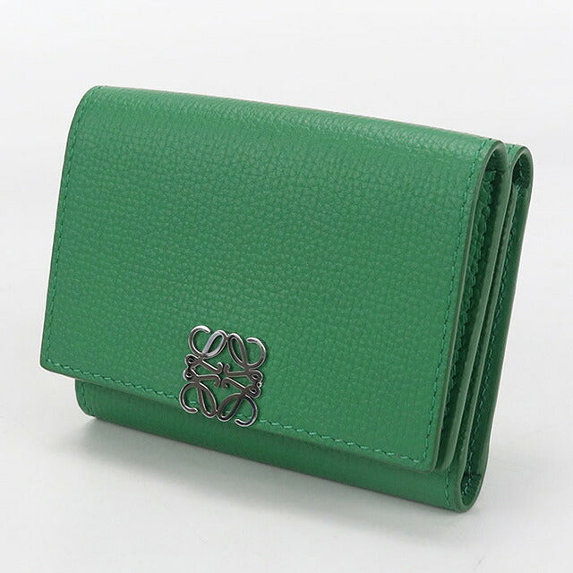 中古 ロエベ 三つ折り財布 レディース ブランド LOEWE アナグラム