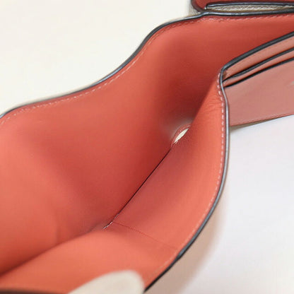 中古 ロエベ 三つ折り財布 レディース ブランド LOEWE アナグラム トライフォールドウォレット C660TR2X01 ベージュ 財布 USDLO106952011