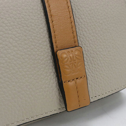 中古 ロエベ 三つ折り財布 レディース ブランド LOEWE アナグラム トライフォールドウォレット C660TR2X01 ベージュ 財布 USDLO106952011