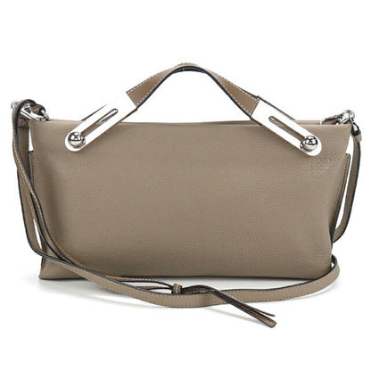 二手 LOEWE 斜挎单肩包 女士品牌 LOEWE Anagram Missy Small 2WAY 32712KBS28 米色 USDLO107105011