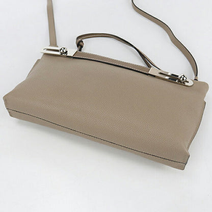 二手 LOEWE 斜挎单肩包 女士品牌 LOEWE Anagram Missy Small 2WAY 32712KBS28 米色 USDLO107105011