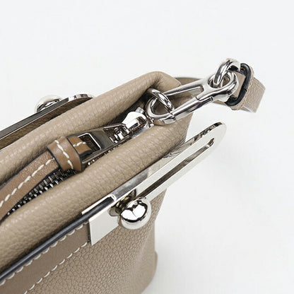 二手 LOEWE 斜挎单肩包 女士品牌 LOEWE Anagram Missy Small 2WAY 32712KBS28 米色 USDLO107105011
