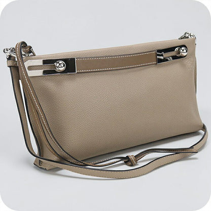 二手 LOEWE 斜挎单肩包 女士品牌 LOEWE Anagram Missy Small 2WAY 32712KBS28 米色 USDLO107105011