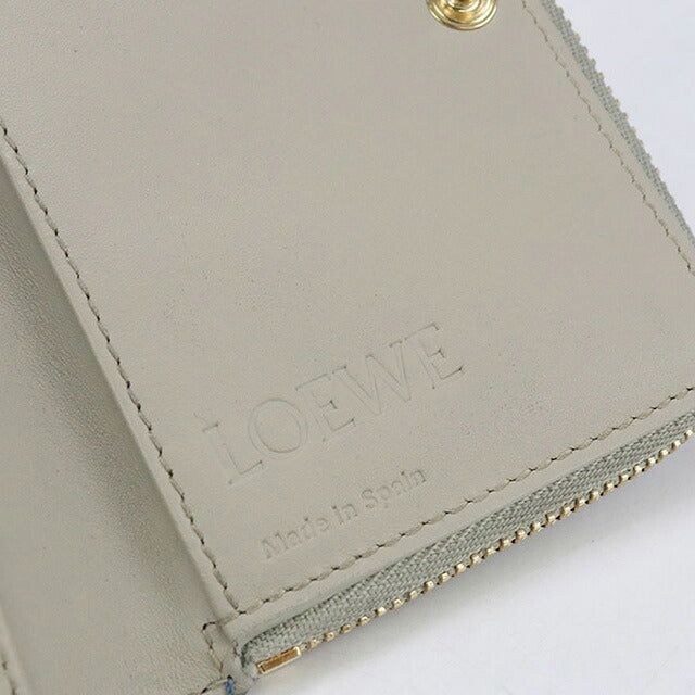 中古 ロエベ 二つ折り財布 レディース ブランド LOEWE アナグラム