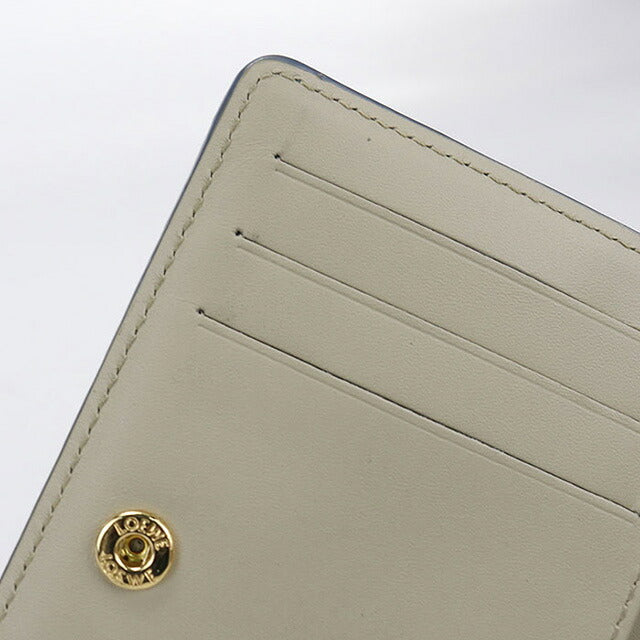 中古 ロエベ 二つ折り財布 レディース ブランド LOEWE アナグラム