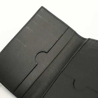 中古 ロエベ カードケース ユニセックス ブランド LOEWE アナグラム ネイビー 財布 USDLO107378011