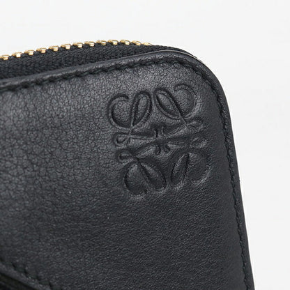 中古 ロエベ ラウンドファスナー財布 レディース ブランド LOEWE パズル ブラック 財布 USDLO107754011