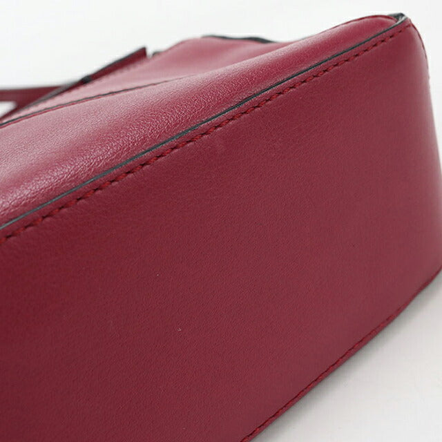 Used LOEWE handbag ladies brand LOEWE puzzle puzzle bag mini 2WAY red USDLO108393011