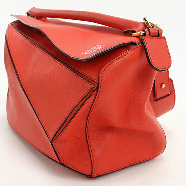 美品　LOEWE(ロエベ)　赤　ハンドバッグ パーティーバッグ LOEWE ハンドバッグ トートバッグ ナッパアイレ レディース ロエベ