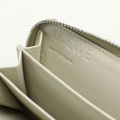 中古 ロエベ 小銭入れ レディース ブランド LOEWE リピート アナグラム コインケース ベージュ USDLO108921011