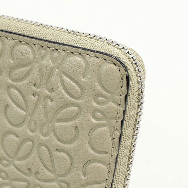 中古 ロエベ 小銭入れ レディース ブランド LOEWE リピート アナグラム コインケース ベージュ USDLO108921011