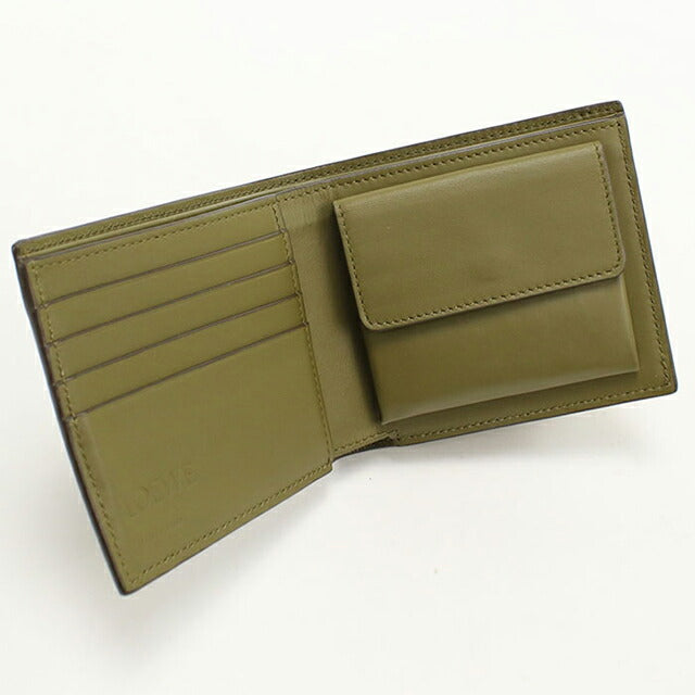 中古 ロエベ 二つ折り財布 二折財布 メンズ ブランド LOEWE バイ