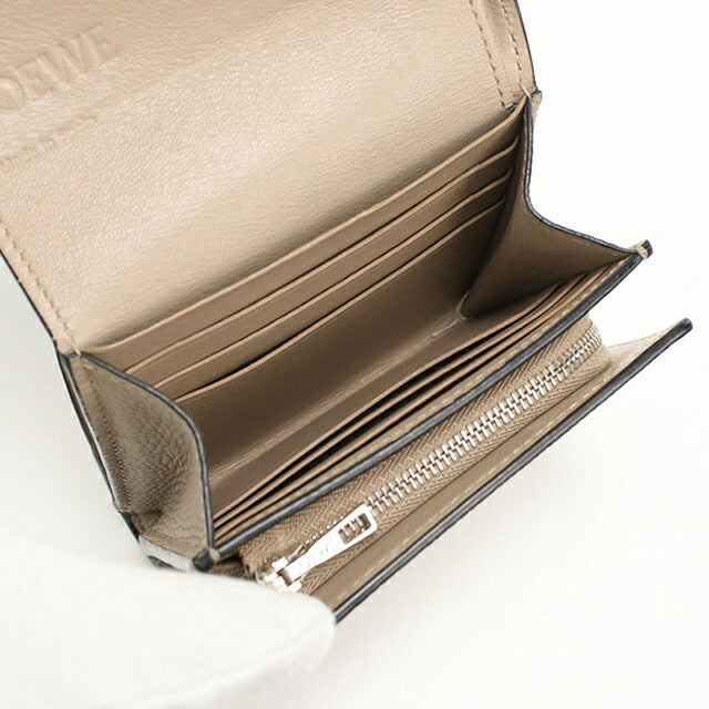 中古 ロエベ 二つ折り財布 二折財布 レディース ブランド LOEWE