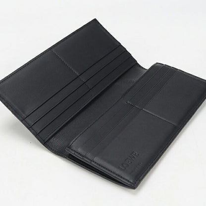 Used LOEWE long wallet bi-fold men&