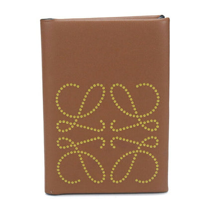 Used LOEWE Card Case Ladies Brand LOEWE Anagram Bifold C500O35X01 Brown USDLO109539011