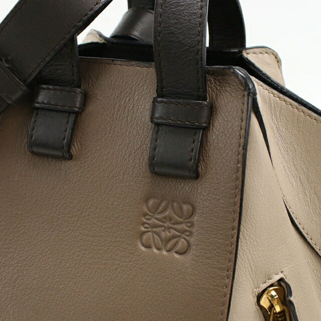 Used LOEWE handbag ladies brand LOEWE hammock small 326 30KS35 beige USDLO109805011