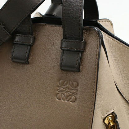 Used LOEWE handbag ladies brand LOEWE hammock small 326 30KS35 beige USDLO109805011