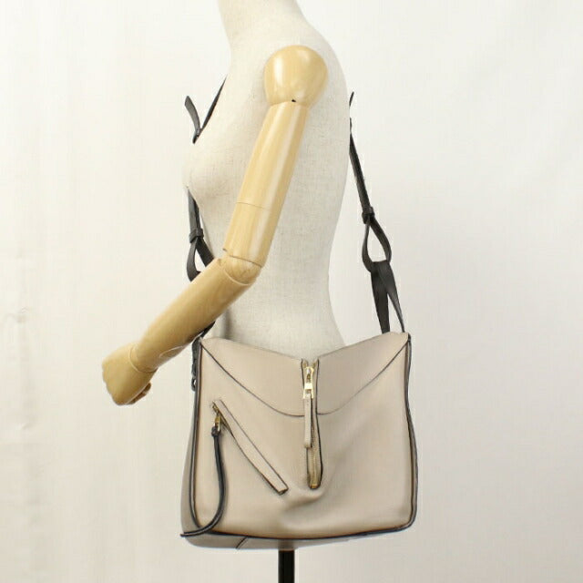 Used LOEWE handbag ladies brand LOEWE hammock small 326 30KS35 beige USDLO109805011
