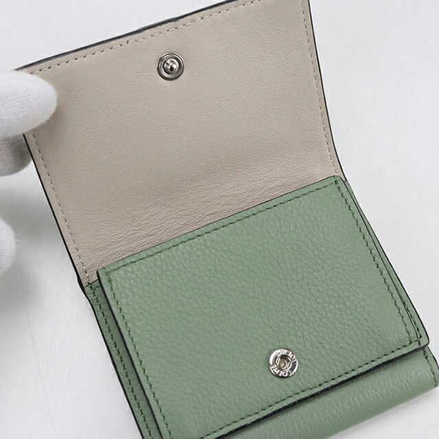 中古 ロエベ 三つ折り財布 三折財布 レディース ブランド LOEWE