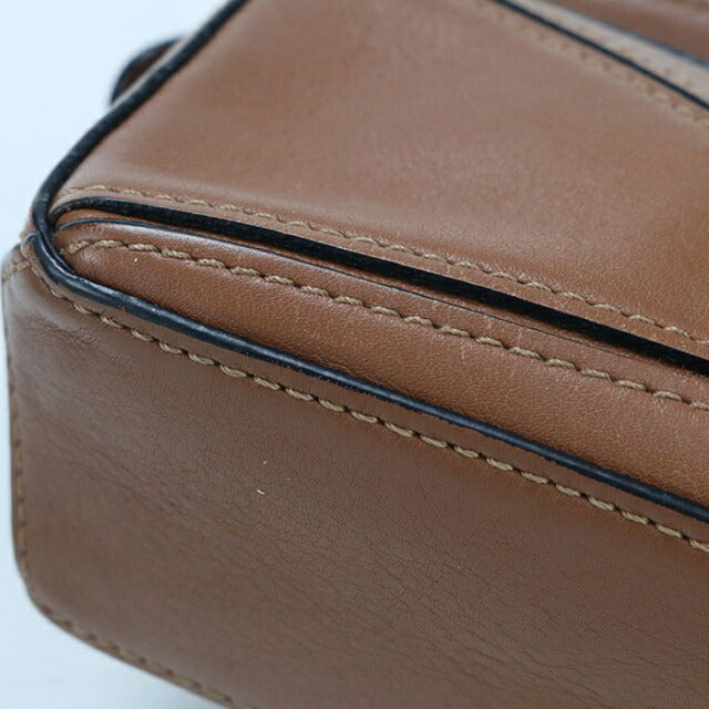 Used LOEWE handbag ladies brand LOEWE puzzle 2WAY leather brown USDLO110452011