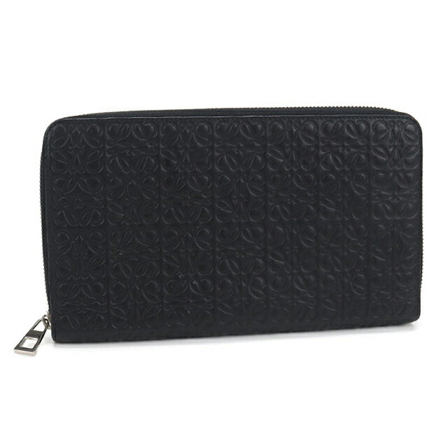 中古 ロエベ 長財布ラウンドファスナー ユニセックス ブランド LOEWE