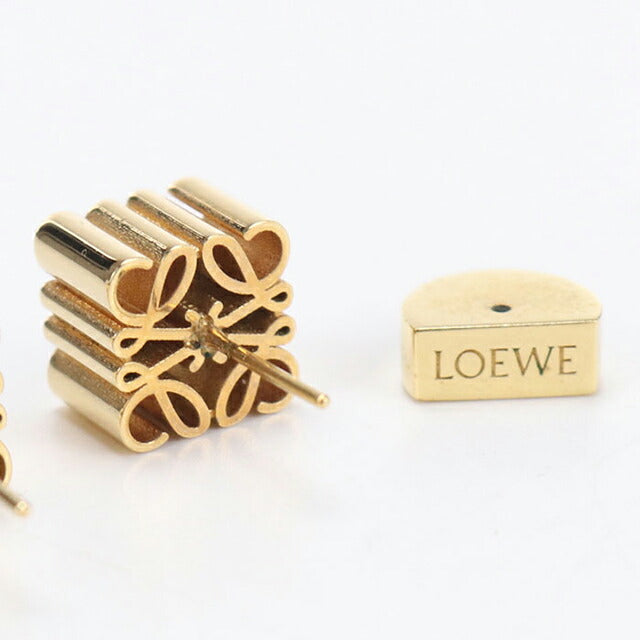 二手 LOEWE 耳环 女士品牌 LOEWE Anagram 金色配饰 USDLO110855011