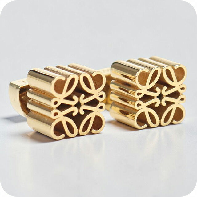 二手 LOEWE 耳环 女士品牌 LOEWE Anagram 金色配饰 USDLO110855011
