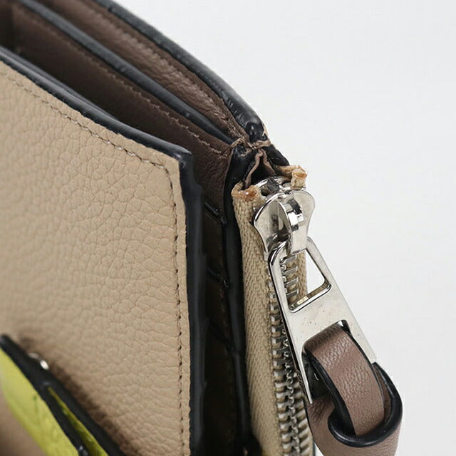 中古 ロエベ 二つ折り財布 二折財布 レディース ブランド LOEWE