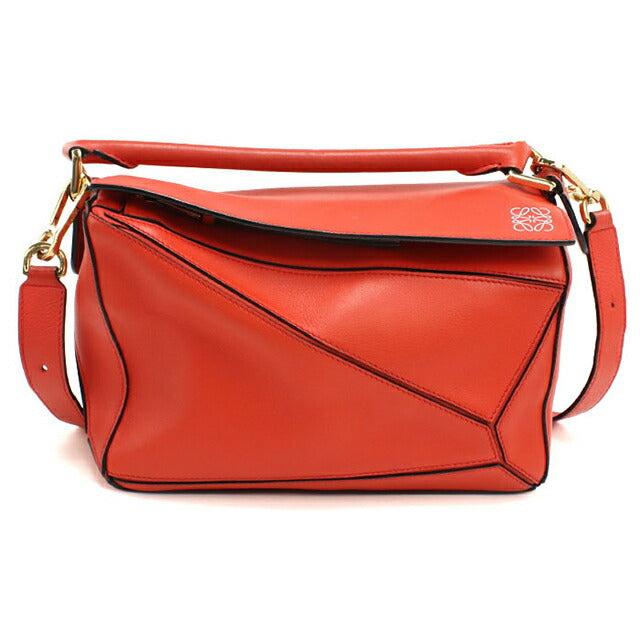 中古 ロエベ ハンドバッグ レディース ブランド LOEWE パズル 2WAY レッド USDLO112500011