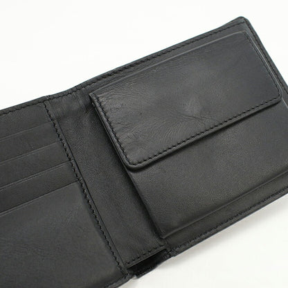 中古 ロエベ 二つ折り財布 二折財布 メンズ ブランド LOEWE パズル バイフォールドコインウォレット ブラック USDLO112705011