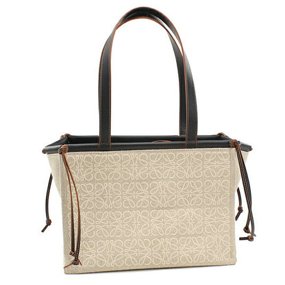 中古 ロエベ トートバッグ レディース ブランド LOEWE クッショントート スモール A612A93X05 ベージュ USDLO113770011