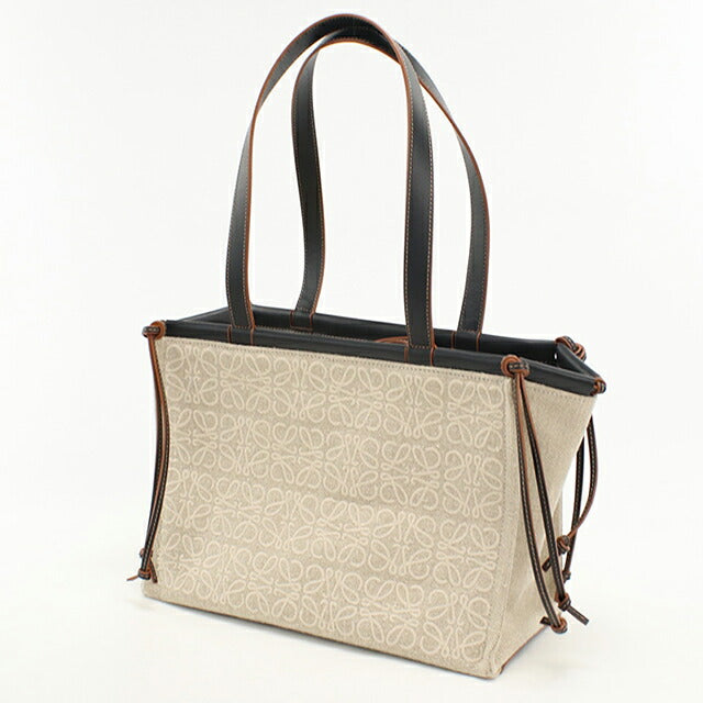 中古 ロエベ トートバッグ レディース ブランド LOEWE クッショントート スモール A612A93X05 ベージュ USDLO113770011