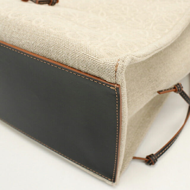 中古 ロエベ トートバッグ レディース ブランド LOEWE クッショントート スモール A612A93X05 ベージュ USDLO113770011