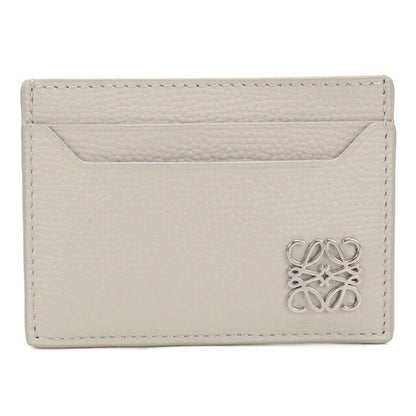 中古 ロエベ カードケース レディース ブランド LOEWE アナグラム プレーン カードホルダー レザー C821075X09 ベージュ USDLO113977011
