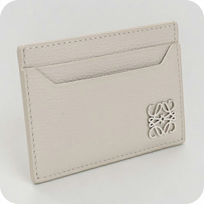 中古 ロエベ カードケース レディース ブランド LOEWE アナグラム プレーン カードホルダー レザー C821075X09 ベージュ USDLO113977011