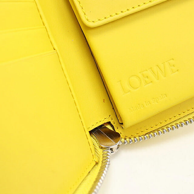 中古 ロエベ 二つ折り財布 二折財布 レディース ブランド LOEWE パズル