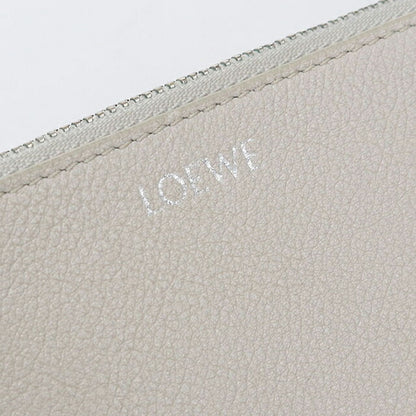 中古 ロエベ 小銭入れ レディース ブランド LOEWE ペブル コインカードホルダー フラグメントケース レザー CANBZ40X03 ベージュ USDLO114177011